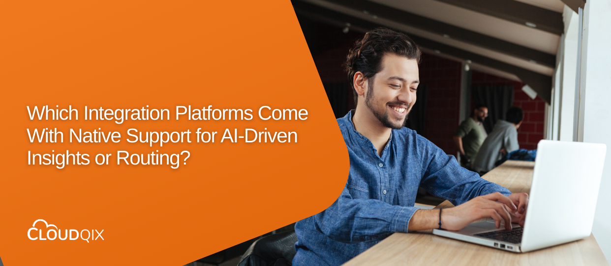 Which integration platforms come with native support for AI-driven insights or routing